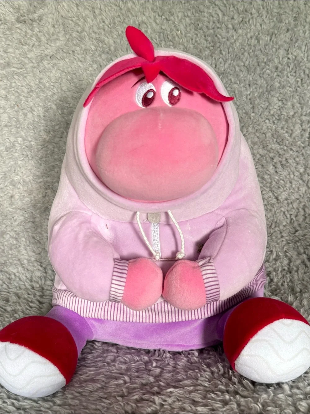 Disney Inside Out 2 Embarrassment Plush 12” Pink Stuffed Animal Weighted Toy